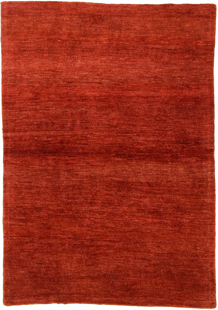 Persian Rug Persian Gabbeh Loribaft Design 5'7"x3'10" 5'7"x3'10", Persian Rug Knotted by hand