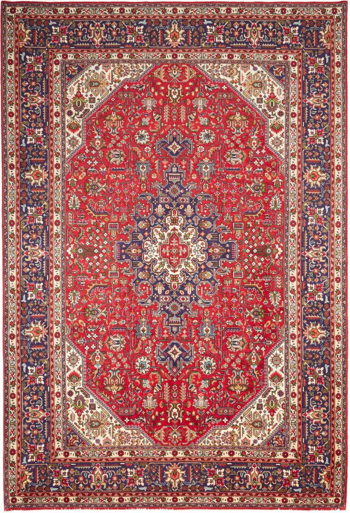 Tapis persan Tabriz 298x201 298x201, Tapis persan Noué à la main