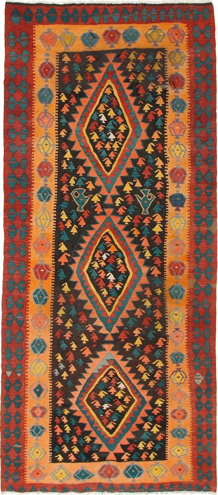  ペルシャ絨毯 キリム Fars Azerbaijan アンティーク 311x134 311x134,  ペルシャ絨毯 手織り