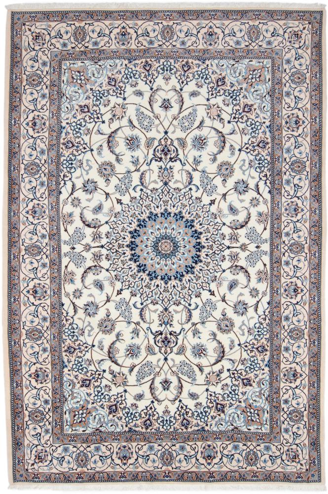 Tapis persan Naïn 9La 308x209 308x209, Tapis persan Noué à la main