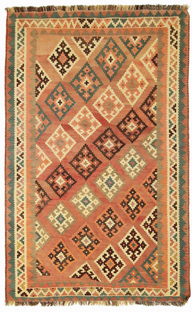 Persian Rug Kilim Fars Old Style 236x148 236x148, Persian Rug Knotted by hand