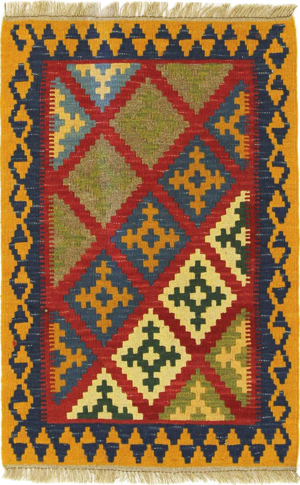 Persian Rug Kilim Fars 93x61 93x61, Persian Rug Woven by hand