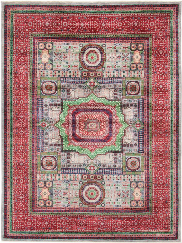 Afghan rug Mamluk 243x182 243x182, Persian Rug Knotted by hand