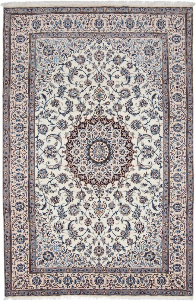 Tapis persan Naïn 9La 10'3"x6'8" 10'3"x6'8", Tapis persan Noué à la main