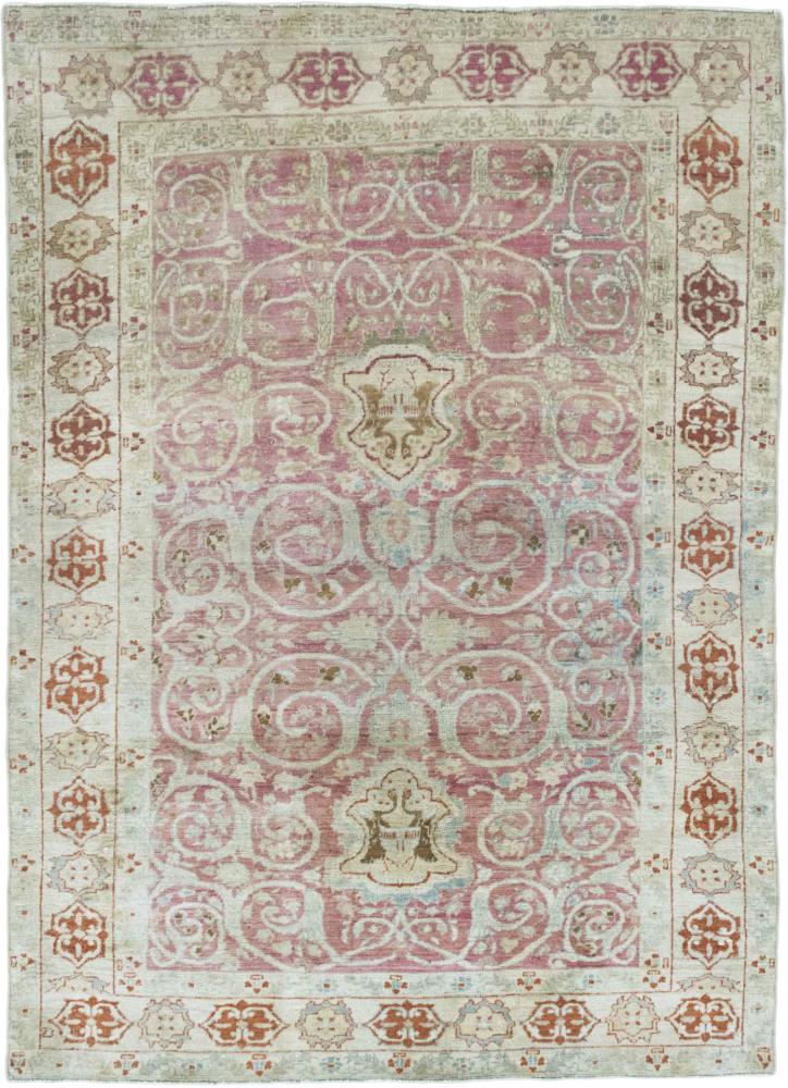Persian Rug Tabriz Heritage 6'7"x4'7" 6'7"x4'7", Persian Rug Knotted by hand