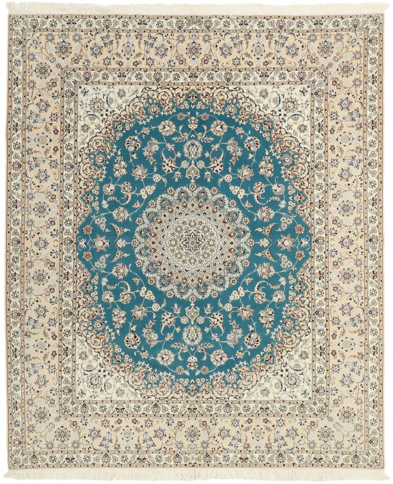 Perzisch tapijt Nain 6La 249x209 249x209, Perzisch tapijt Handgeknoopte
