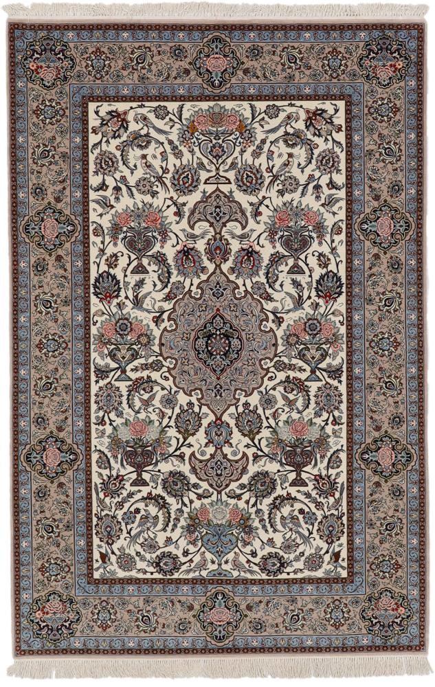 Tapis persan Ispahan 234x155 234x155, Tapis persan Noué à la main