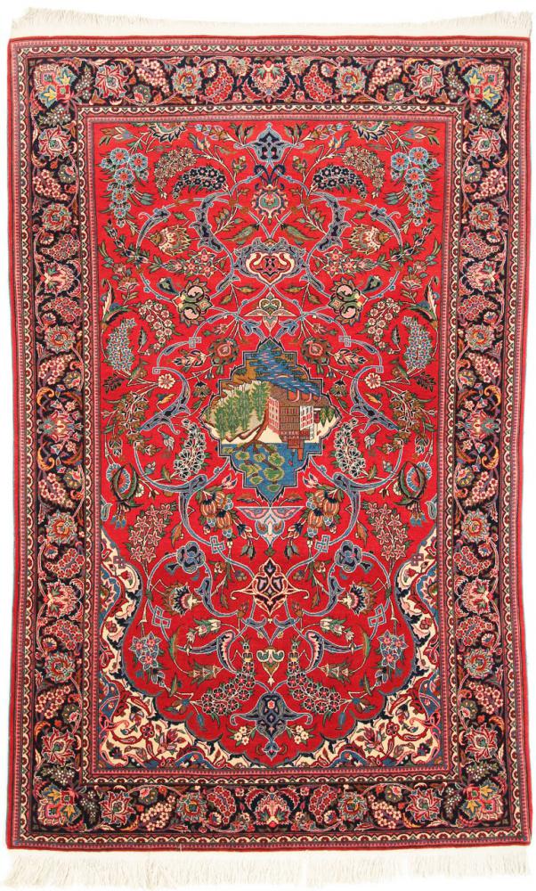 Persian Rug Keshan Antique 201x126 201x126, Persian Rug Knotted by hand