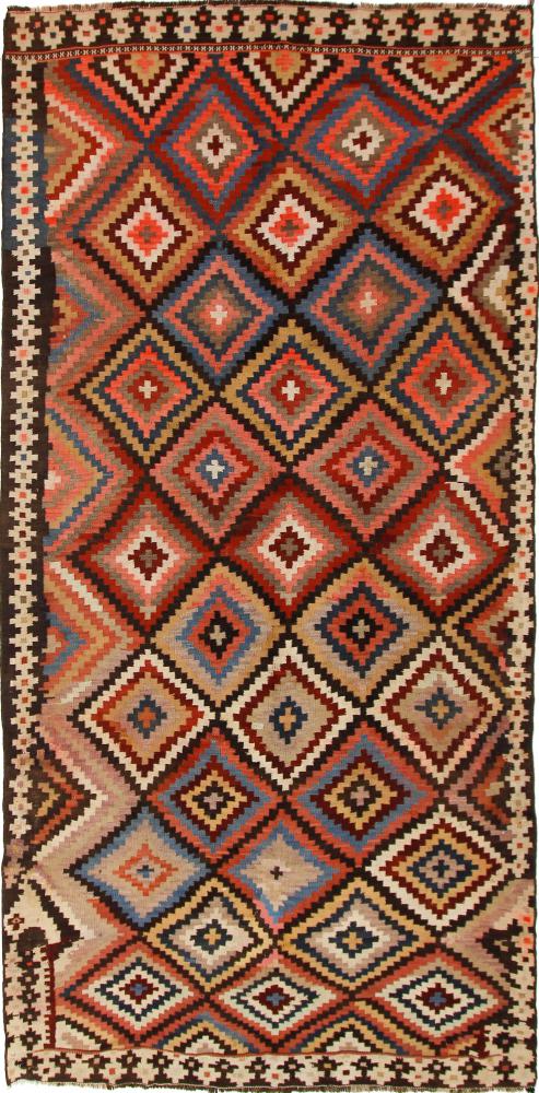 Perzisch tapijt Kilim Fars Azerbeidzjan Antiek 361x173 361x173, Perzisch tapijt Handgeweven