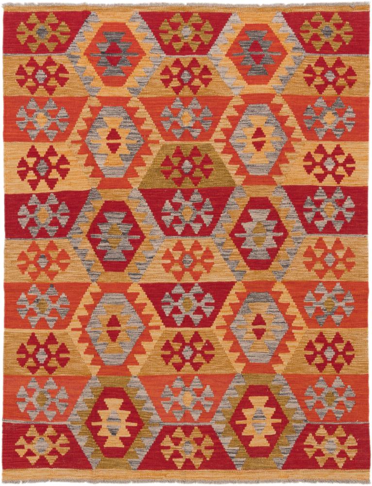 Tappeto Afgano Kilim Afghan 198x155 198x155, Tappeto persiano Tessuto a mano