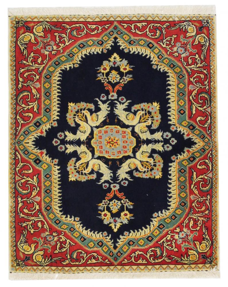 Persian Rug Keshan 101x84 101x84, Persian Rug Knotted by hand
