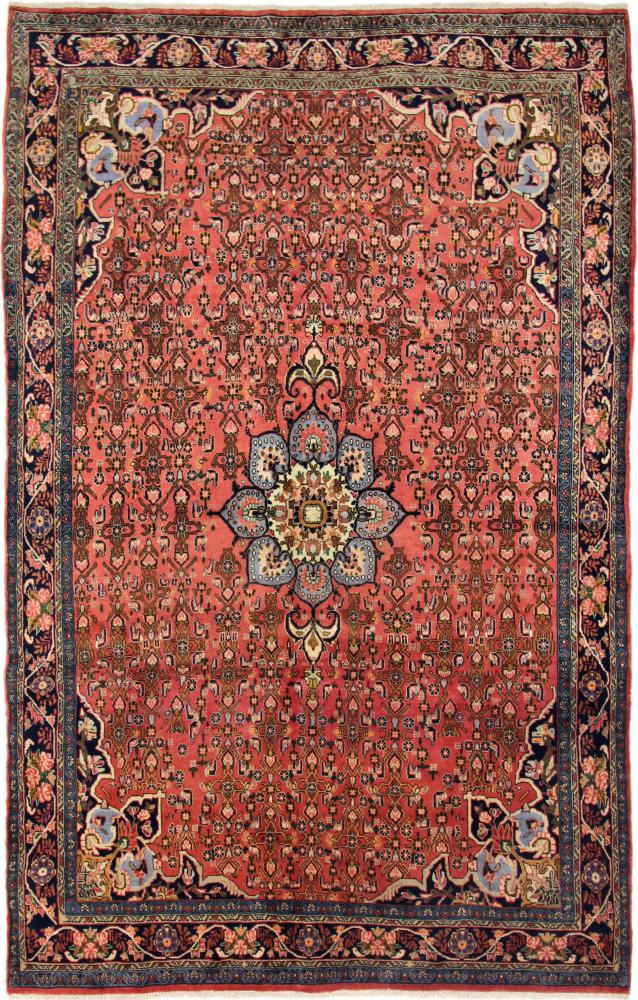 Persian Rug Bidjar 9'11"x6'5" 9'11"x6'5", Persian Rug Knotted by hand