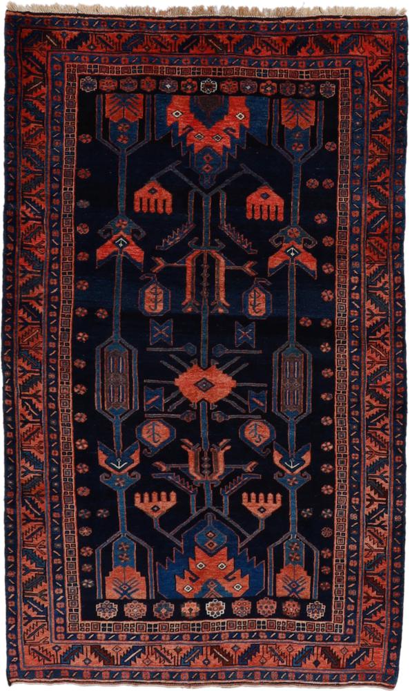 Persian Rug Kordi 8'0"x4'0" 8'0"x4'0", Persian Rug Knotted by hand