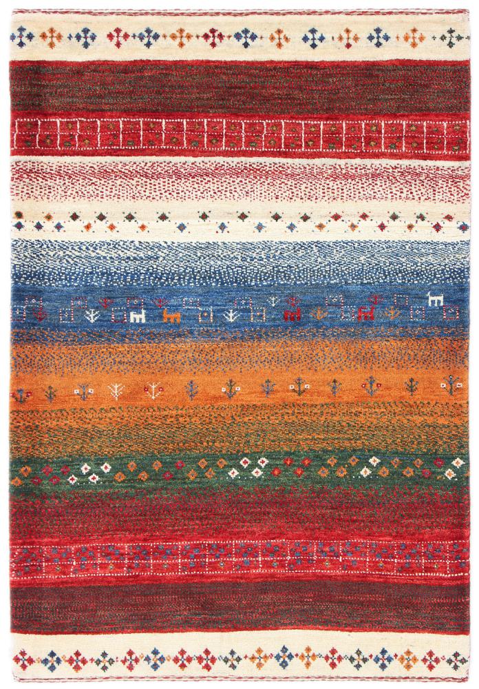 Perzisch tapijt Perzisch Gabbeh Loribaft Atash 123x85 123x85, Perzisch tapijt Handgeknoopte
