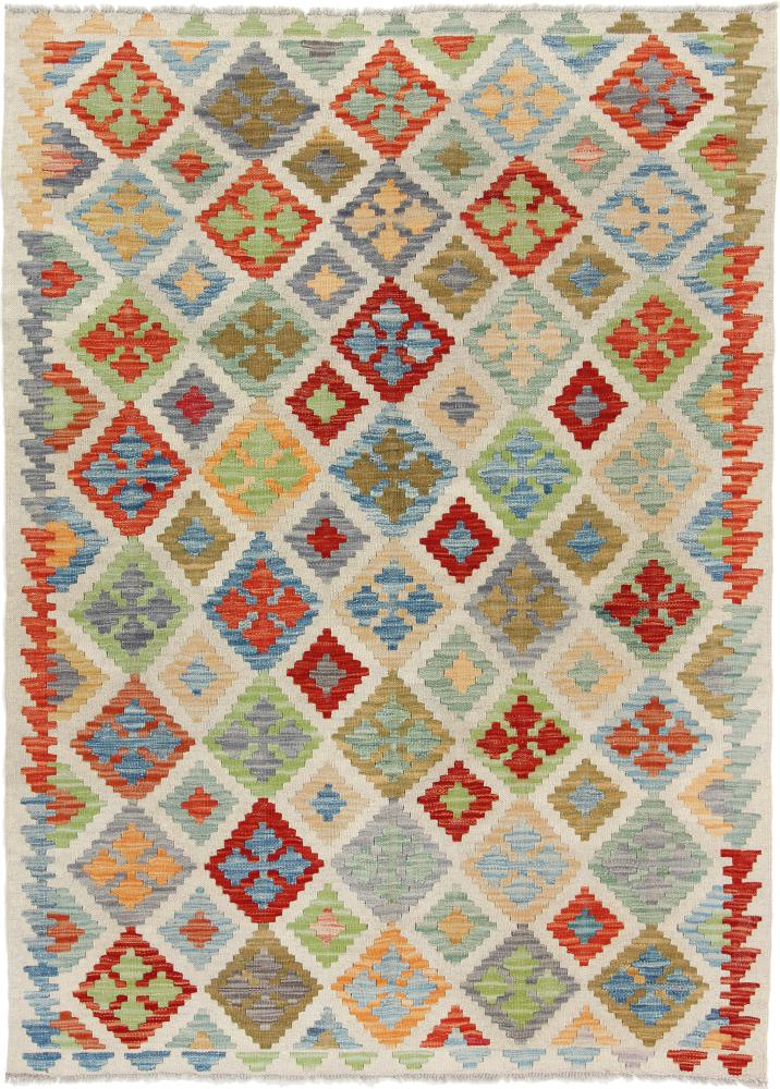 Afghanska mattan Kilim Afghan 172x123 172x123, Persisk matta handvävd 