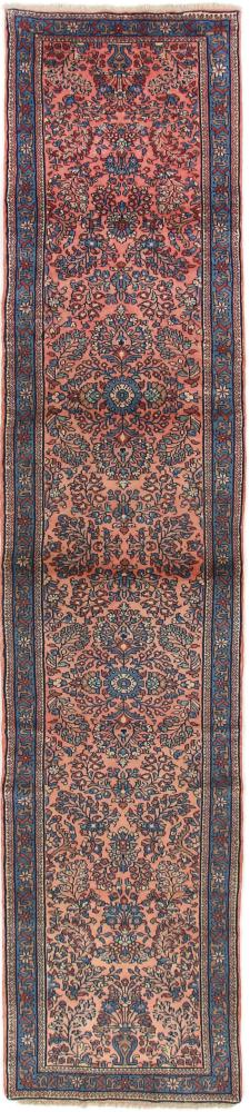 Persian Rug Mehraban 12'0"x2'8" 12'0"x2'8", Persian Rug Knotted by hand