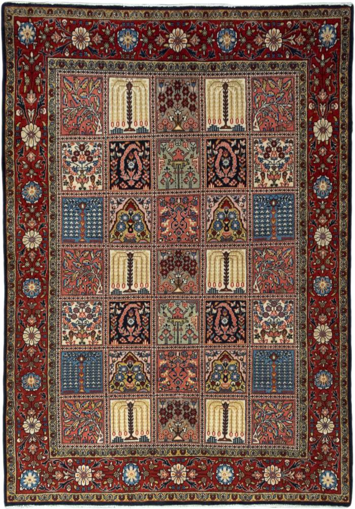  ペルシャ絨毯 クム 197x137 197x137,  ペルシャ絨毯 手織り