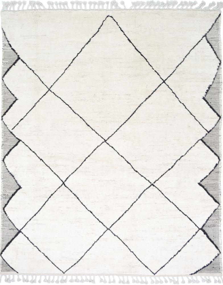 Pakistaans tapijt Berbers Maroccan Design 7'9"x6'6" 7'9"x6'6", Perzisch tapijt Handgeknoopte