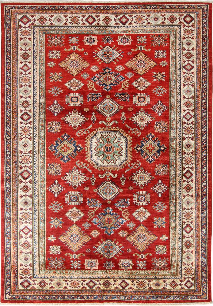 Afghaans tapijt Super Kazak 236x167 236x167, Perzisch tapijt Handgeknoopte