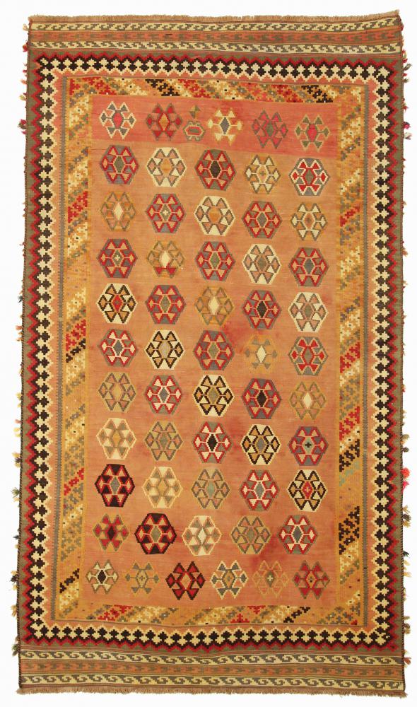 Alfombra persa Kilim Fars Old Style 249x143 249x143, Alfombra persa Tejido a mano