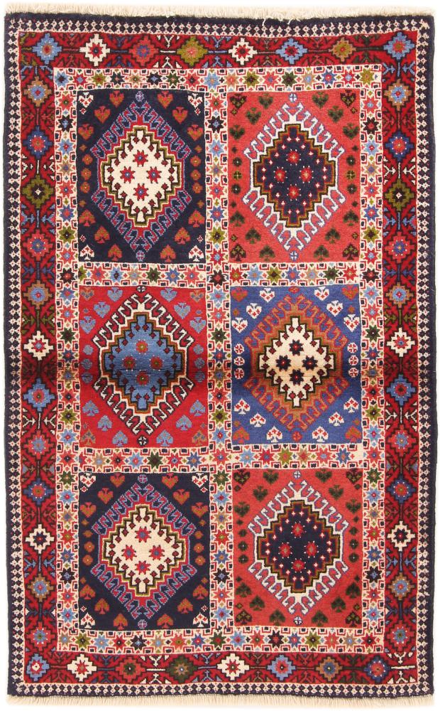 Persian Rug Yalameh 132x83 132x83, Persian Rug Knotted by hand