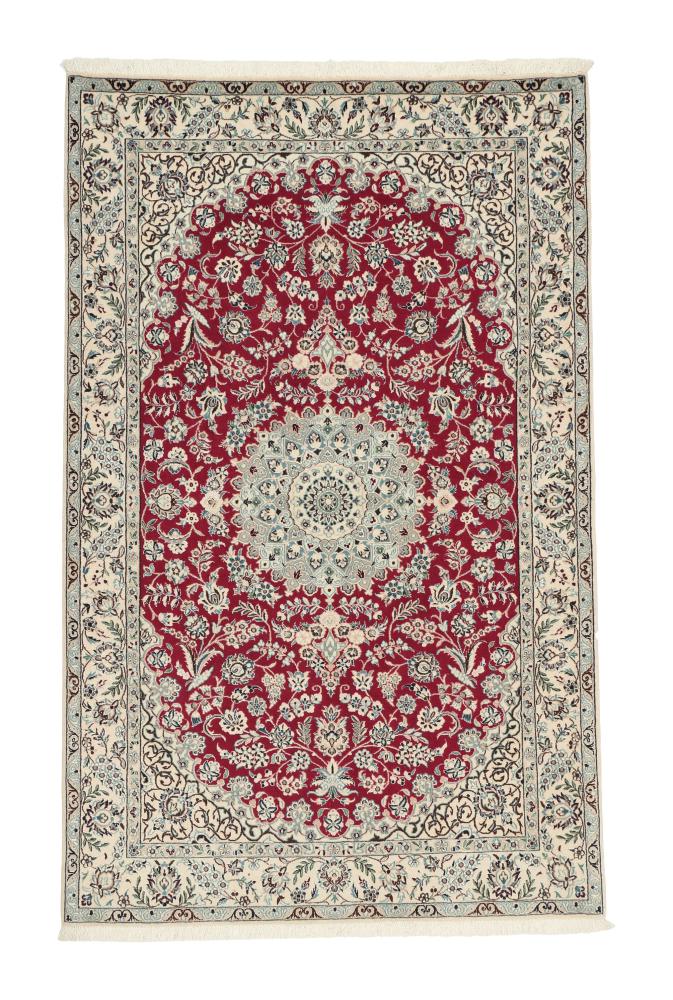  ペルシャ絨毯 ナイン 6La 159x106 159x106,  ペルシャ絨毯 手織り