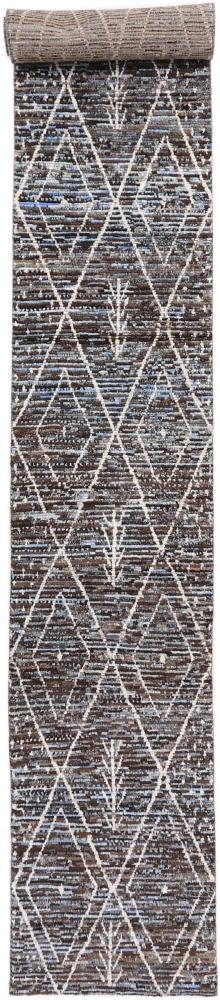 Afghanischer Teppich Berber Maroccan Atlas 591x83 591x83, Perserteppich Handgeknüpft