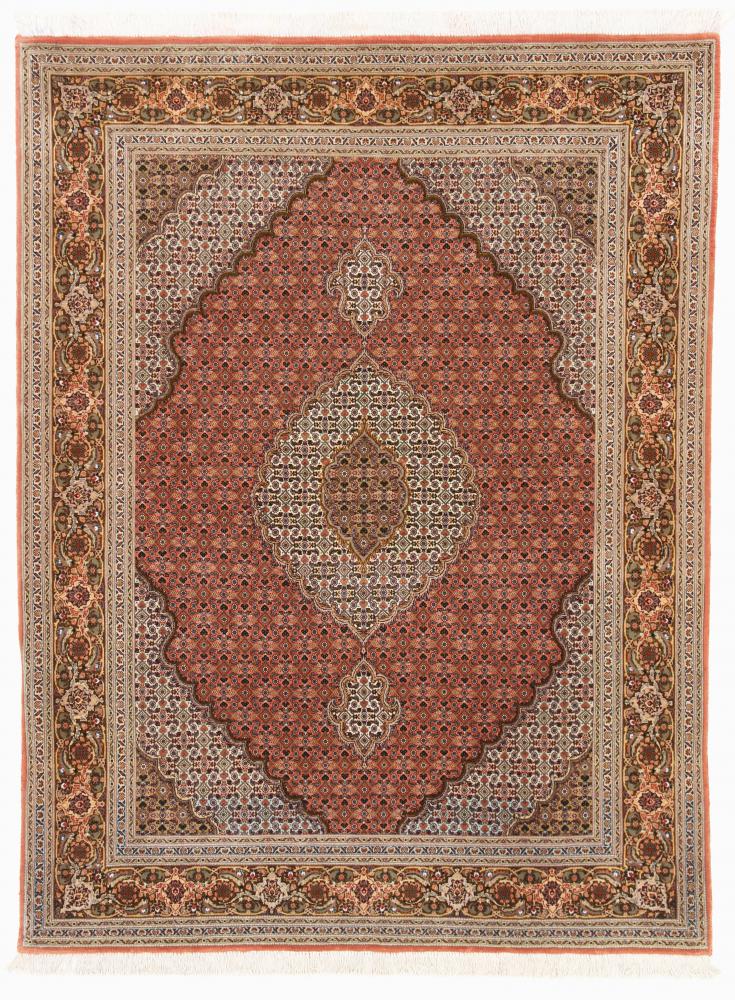 Persisk tæppe Tabriz Mahi 199x147 199x147, Persisk tæppe Knyttet i hånden
