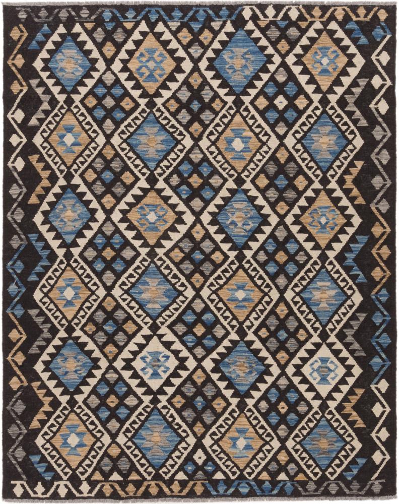 Afghan rug Kilim Afghan 6'5"x5'1" 6'5"x5'1", Persian Rug Woven by hand