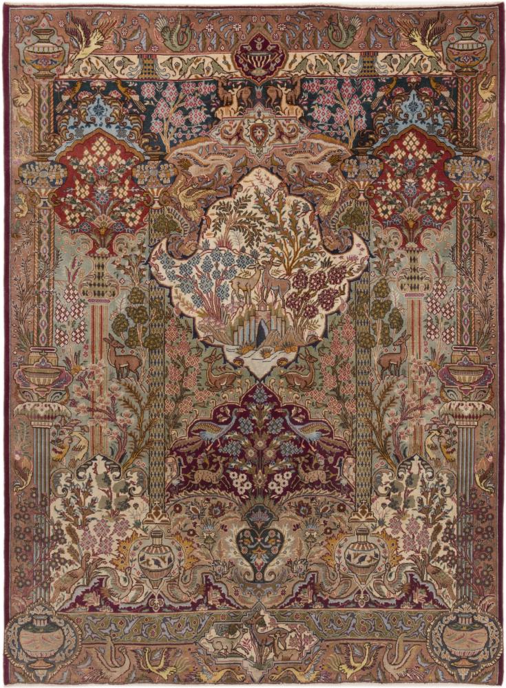 Tapis persan Kaschmar Patina 279x206 279x206, Tapis persan Noué à la main