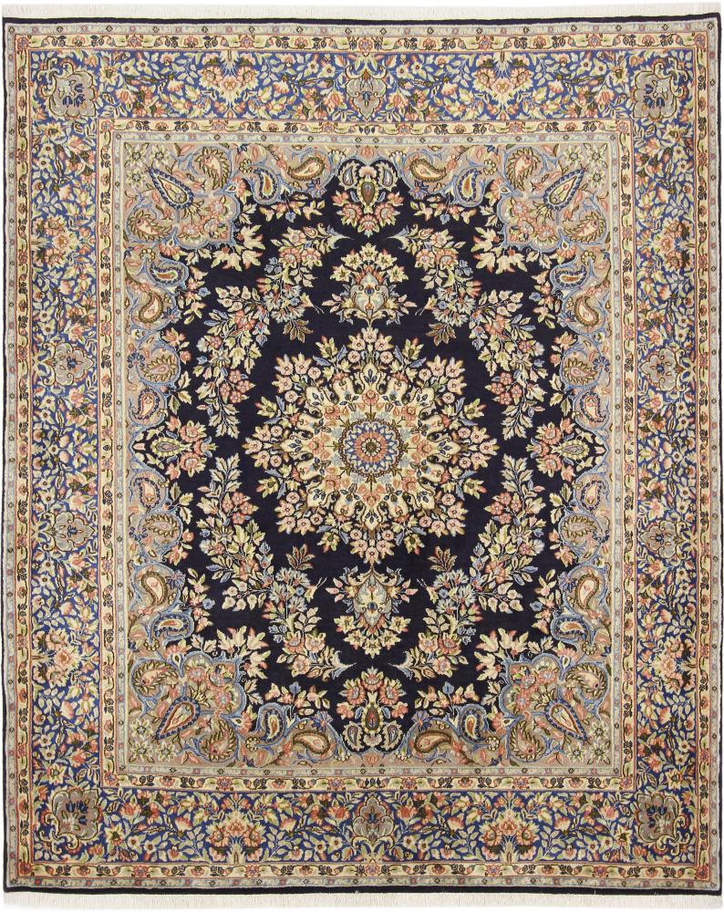 Persian Rug Kerman 7'11"x6'5" 7'11"x6'5", Persian Rug Knotted by hand