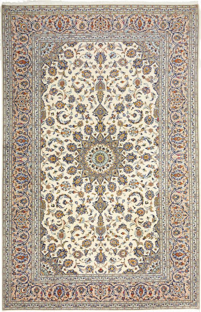 Tapis persan Kashan 306x196 306x196, Tapis persan Noué à la main