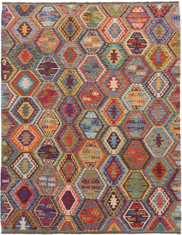 Afganistan-matto Kelim Afghan 9'7"x7'6" 9'7"x7'6", Persialainen matto kudottu