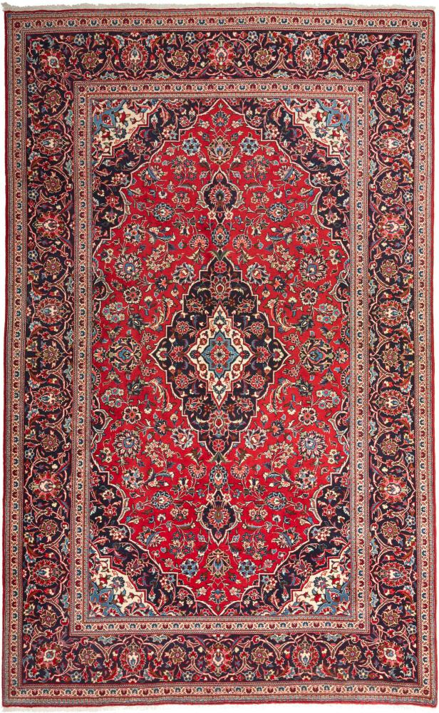 Persian Rug Keshan 10'2"x6'4" 10'2"x6'4", Persian Rug Knotted by hand