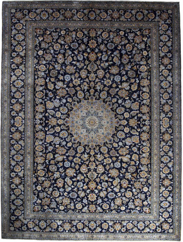 Tapis persan Kashan 399x301 399x301, Tapis persan Noué à la main