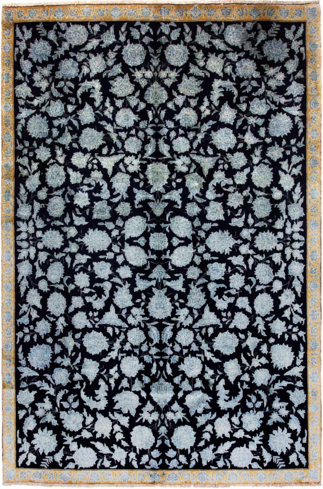 Persian Rug Hamadan 6'4"x4'1" 6'4"x4'1", Persian Rug Knotted by hand
