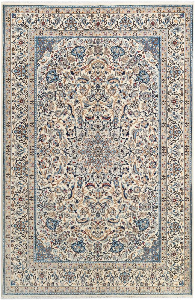 Persian Rug Nain 9La 10'2"x6'9" 10'2"x6'9", Persian Rug Knotted by hand