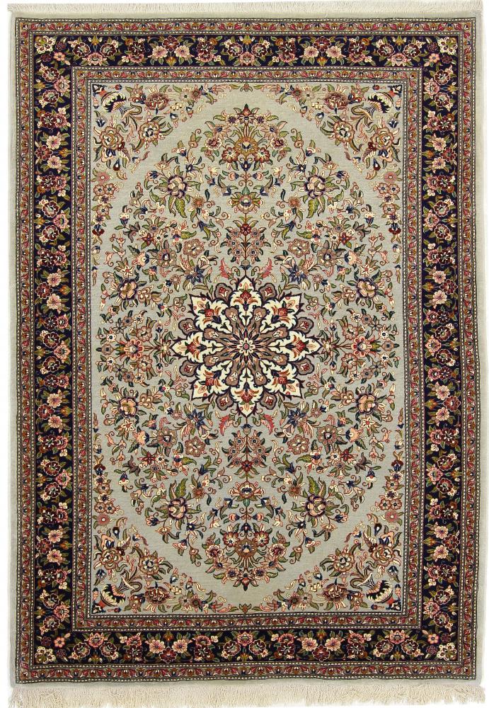 Persian Rug Eilam Silk Warp 201x140 201x140, Persian Rug Knotted by hand