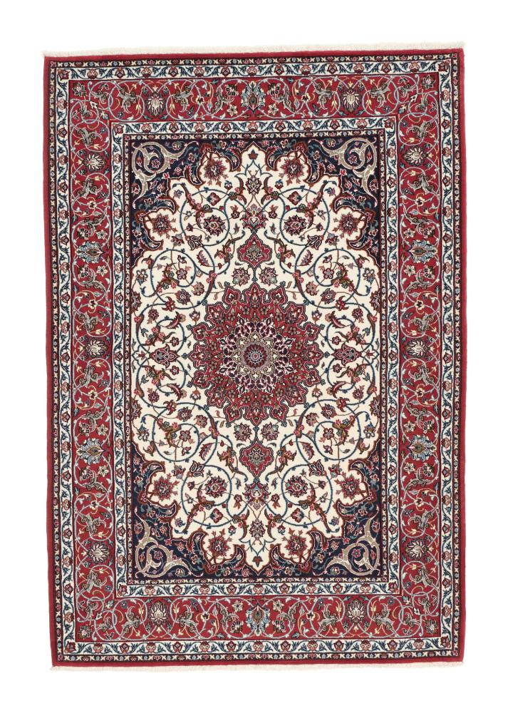 Persian Rug Isfahan Silk Warp 164x109 164x109, Persian Rug Knotted by hand