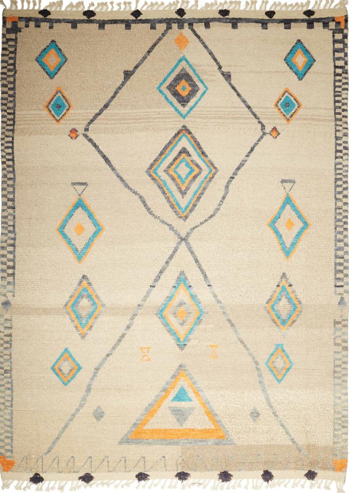 Pakistaans tapijt Berbers Maroccan 10'6"x8'1" 10'6"x8'1", Perzisch tapijt Handgeknoopte