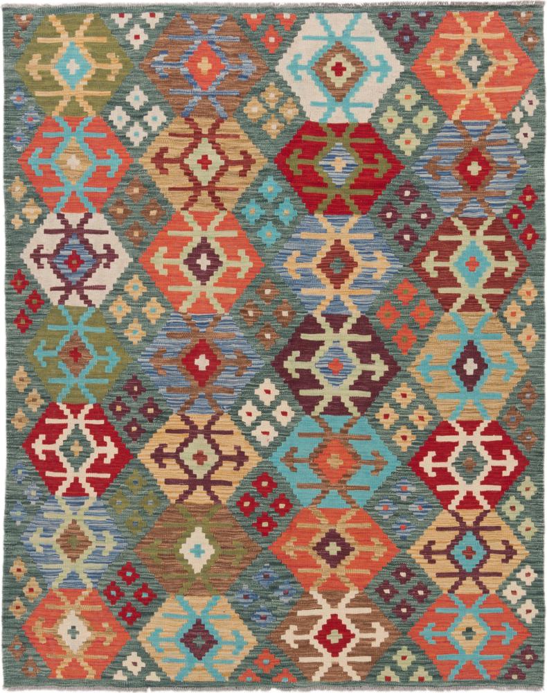 Tappeto Afgano Kilim Afghan 6'5"x5'2" 6'5"x5'2", Tappeto persiano Tessuto a mano