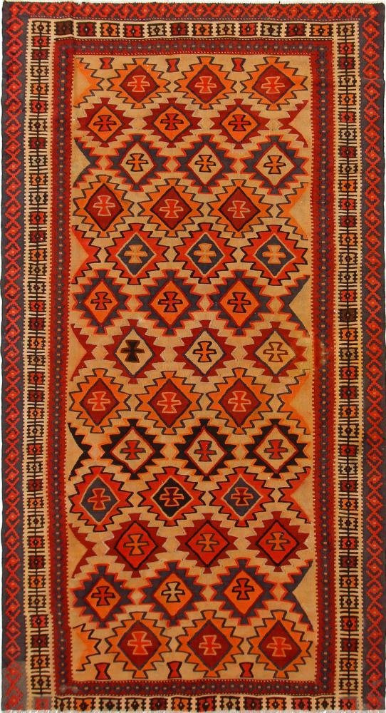 Perserteppich Kelim Fars Azerbaijan Antik 301x165 301x165, Perserteppich Handgewebt