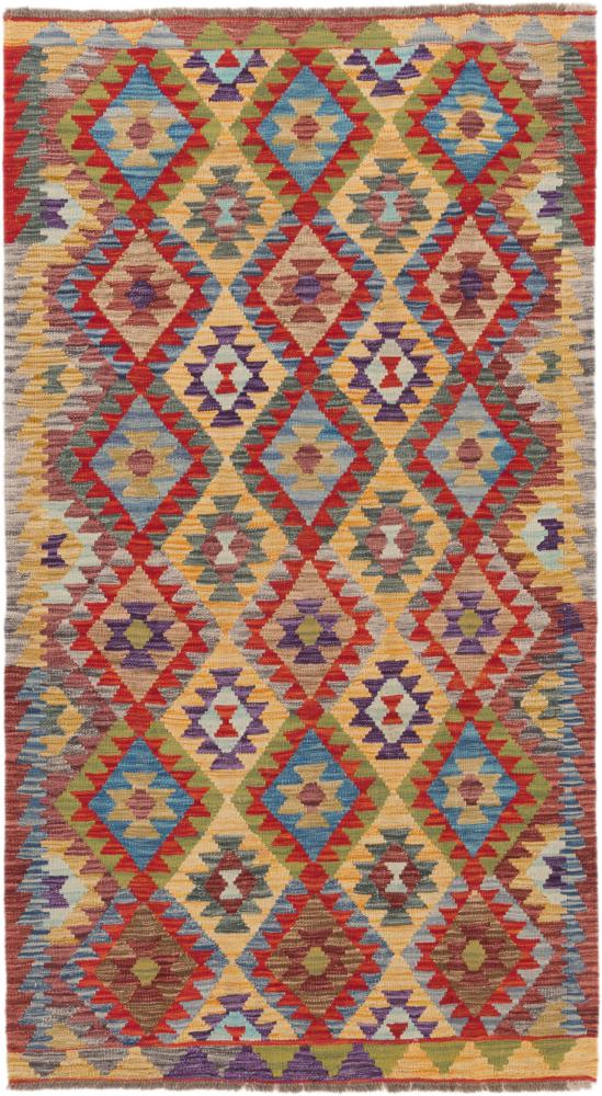 Afgán szőnyeg Kilim Afgán 197x109 197x109, Perzsa szőnyeg szőttesek