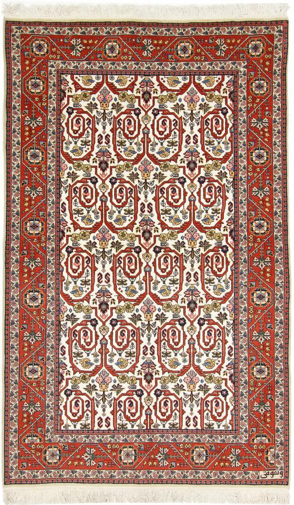 Persian Rug Ardebil 8'0"x4'11" 8'0"x4'11", Persian Rug Knotted by hand