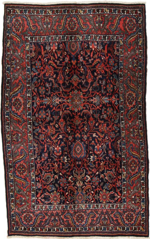 Persian Rug Bidjar Antique 209x129 209x129, Persian Rug Knotted by hand