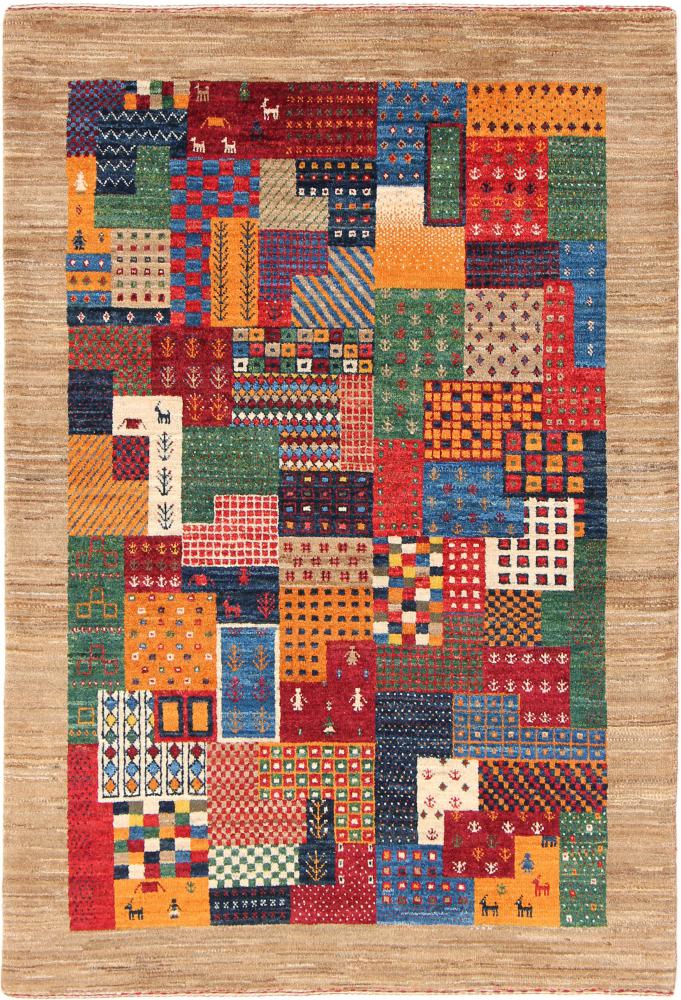  ペルシャ絨毯 ペルシャ ギャッベ ペルシャ ロリbaft Nowbaft 151x104 151x104,  ペルシャ絨毯 手織り
