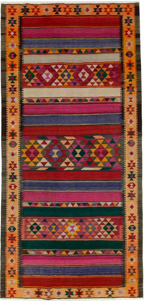 Persisk matta Kilim Fars Azerbajdzjan Antik 308x151 308x151, Persisk matta handvävd 