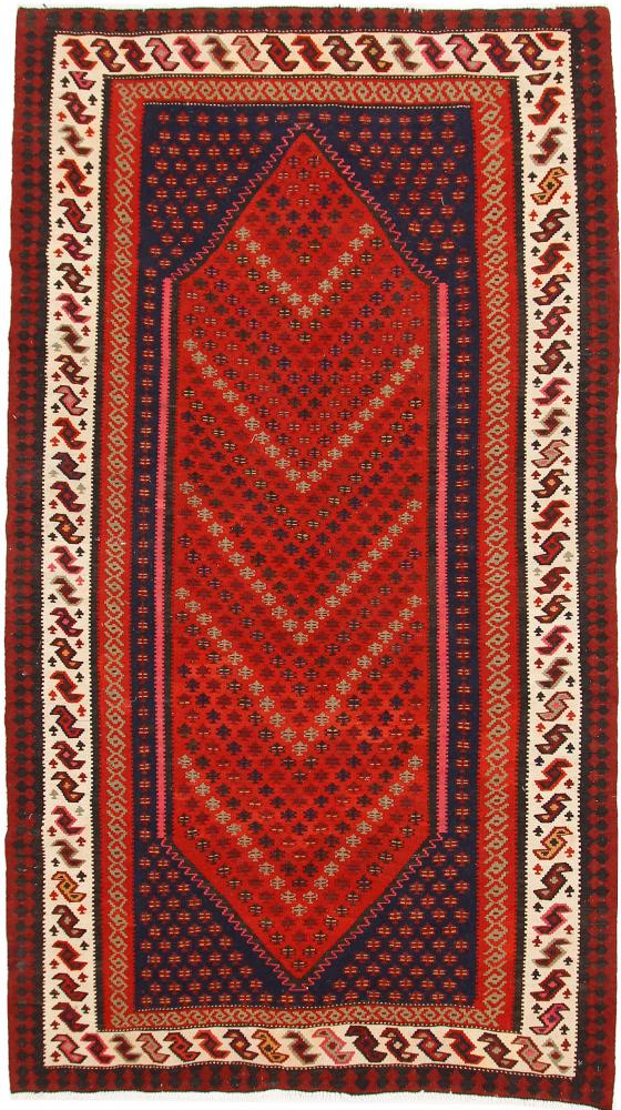 Perzisch tapijt Kilim Fars Azerbeidzjan Antiek 304x170 304x170, Perzisch tapijt Handgeweven