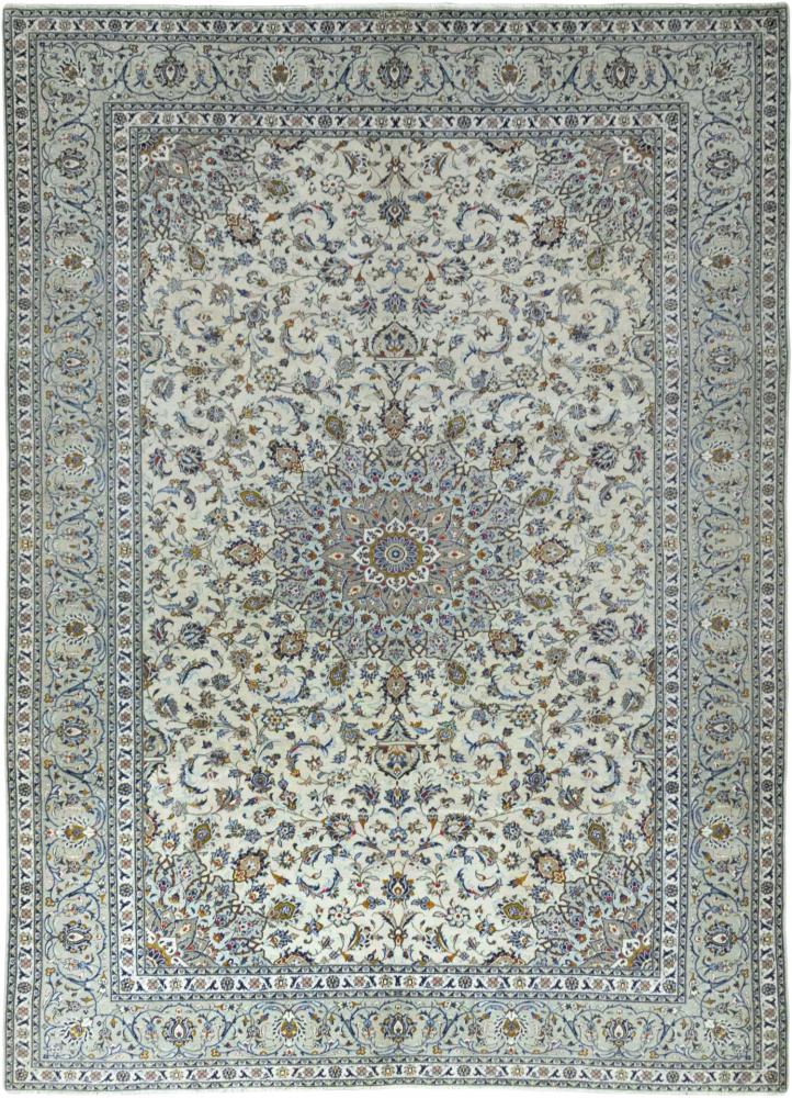 Tapis persan Kashan 406x287 406x287, Tapis persan Noué à la main