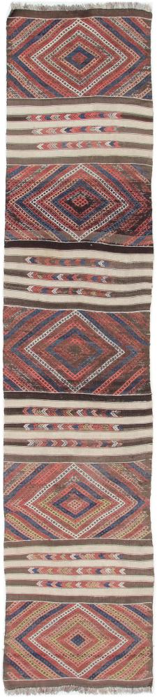 Tapete persa Kilim Fars 329x69 329x69, Tapete persa Tecido à mão